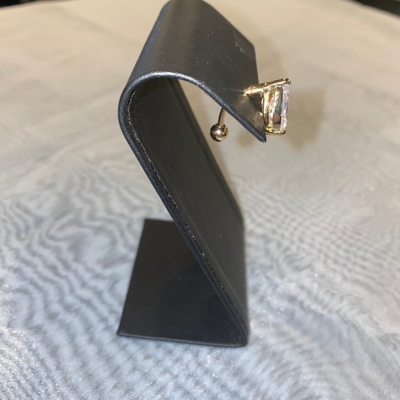 Gold Jeweled Belly Button Ring - Picture 2 of 4